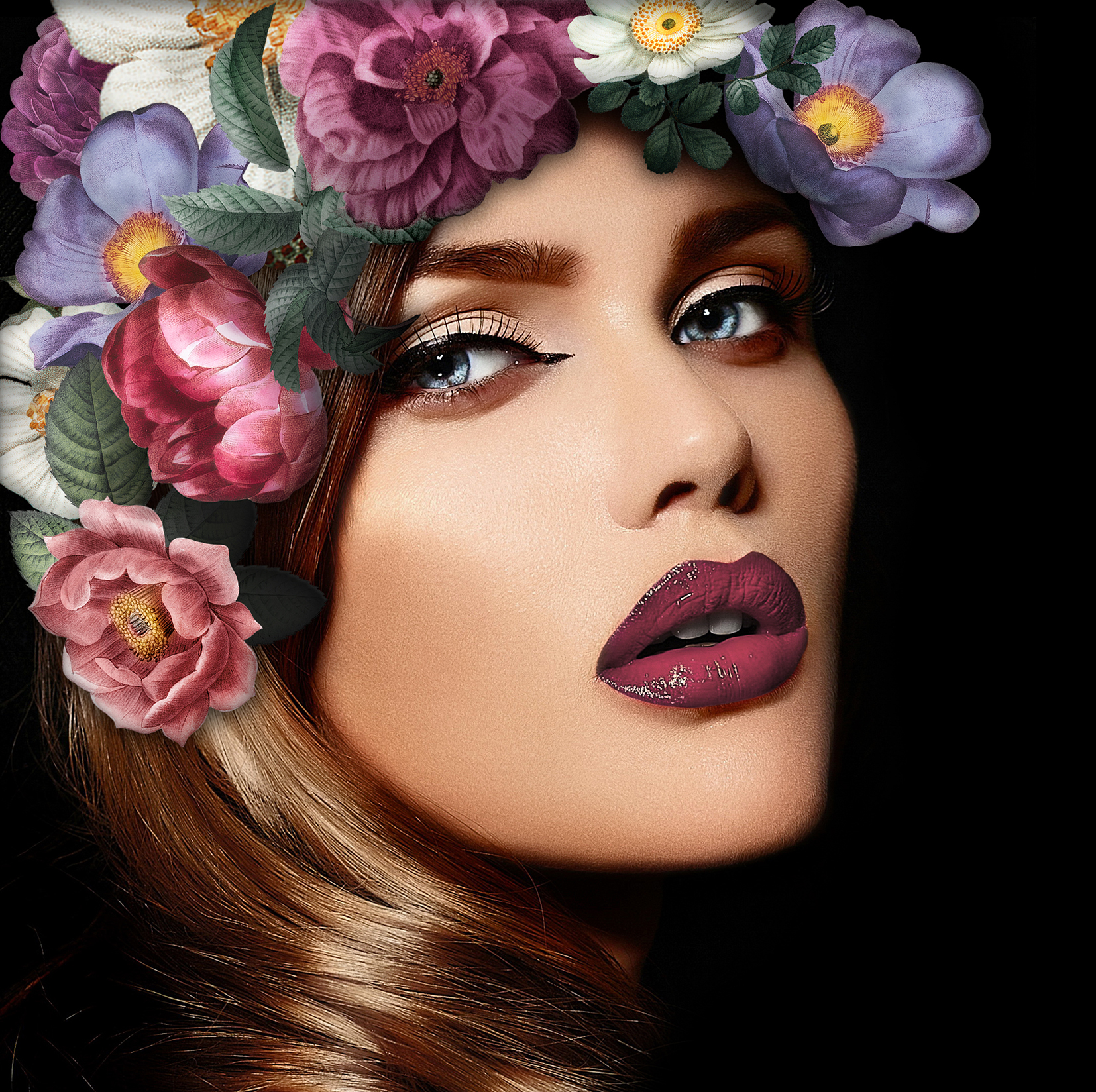 wandbild-blumenfrau-2-quadratisch-menschen-gesichter wandbild-blumenfrau-2-quadratisch-menschen-gesichter