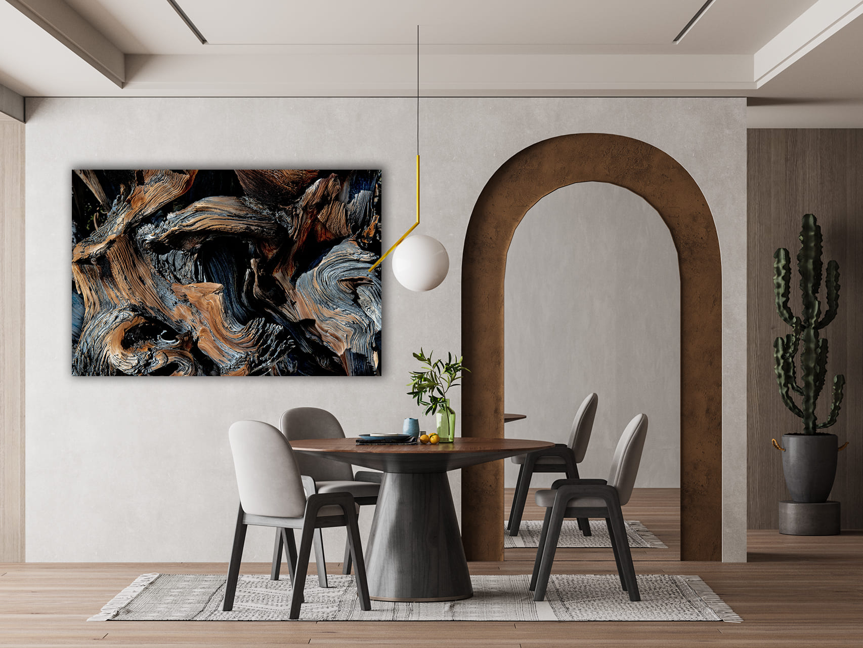 wandbild-holzstruktur-natur-tiere-esszimmer1 wandbild-holzstruktur-natur-tiere-esszimmer1