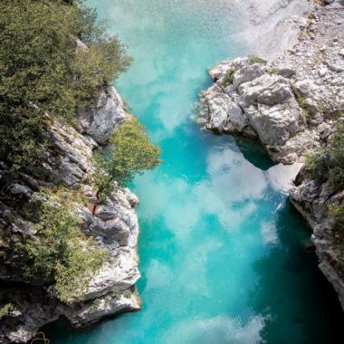 Wandbild Luftaufnahme Valbona Valley, Natur & Landschaft