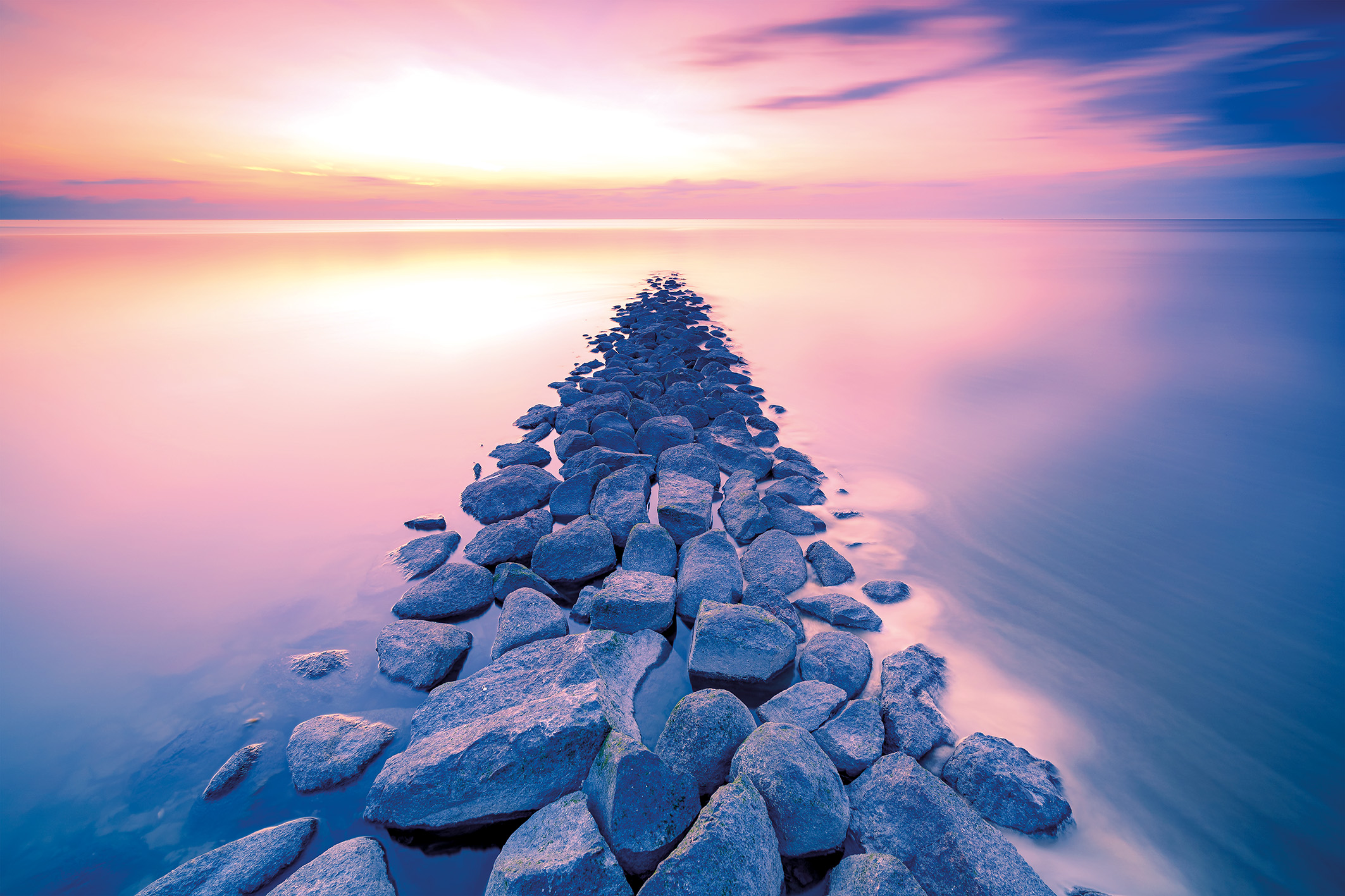 Wandbild Wattenmeer im Farbenspiel, Natur & Landschaft Wandbild Wattenmeer im Farbenspiel, Natur & Landschaft