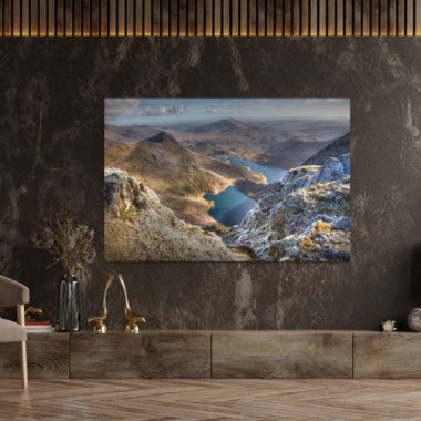 Wandbild Berglandschaft im Wohnzimmer, Natur & Landschaft