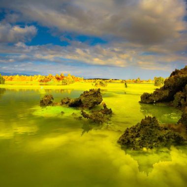 Wandbild Dallol Vulkan, Natur & Landschaft