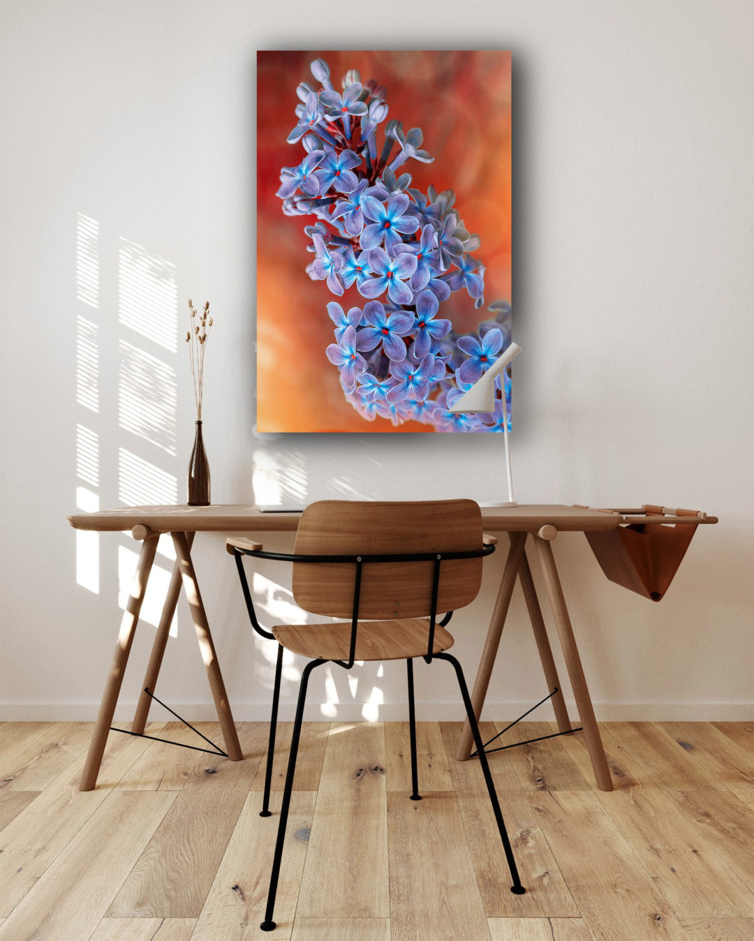 Wandbild Syringa Vulgaris Arbeitszimmer