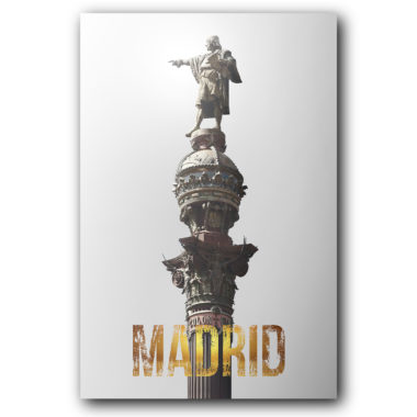 Wandbild Madrid