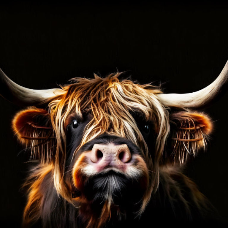 Wandbild Highlander Nr.1