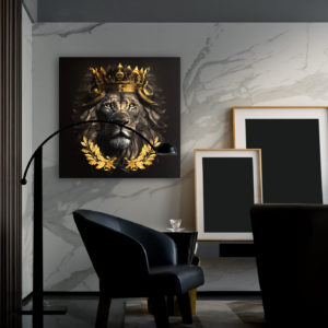 wandbild lion king tiere abstrakt flowers and macro wohnzimmer 2