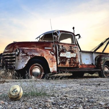 Wandbild Rusty Chevrolet