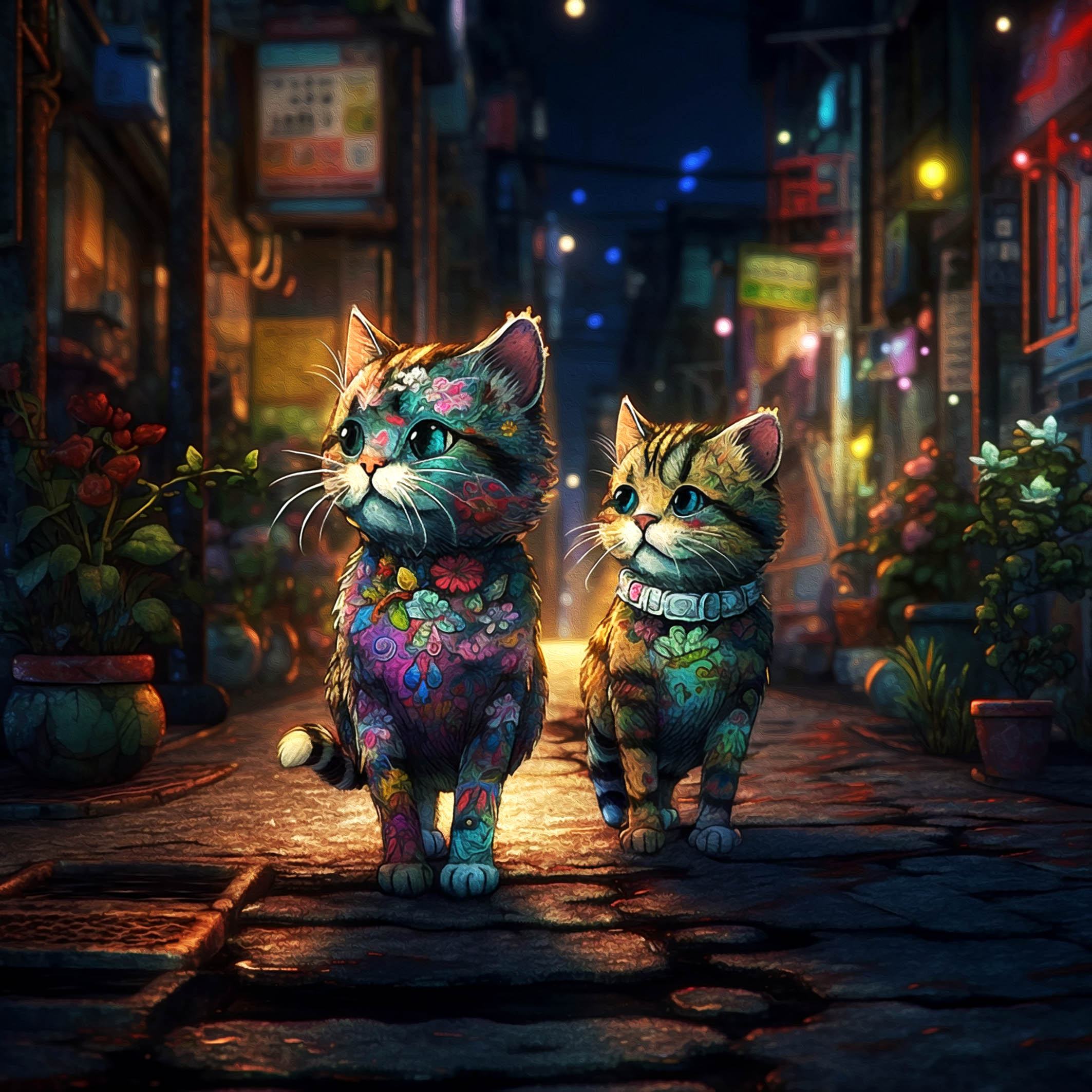 wandbild-kittenwalk-catill2020-WEB Wandbild Kittenwalk