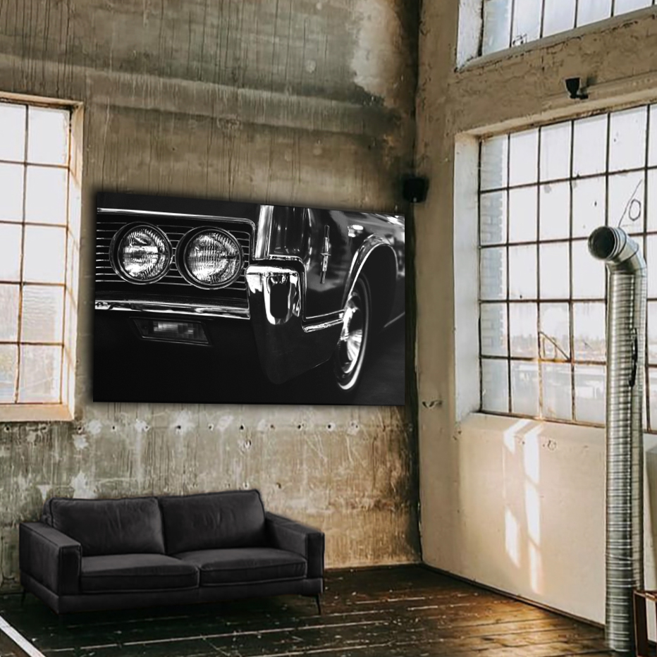 Wandbild Muscle Car - Wohnzimmer Wandbild Muscle Car - Wohnzimmer