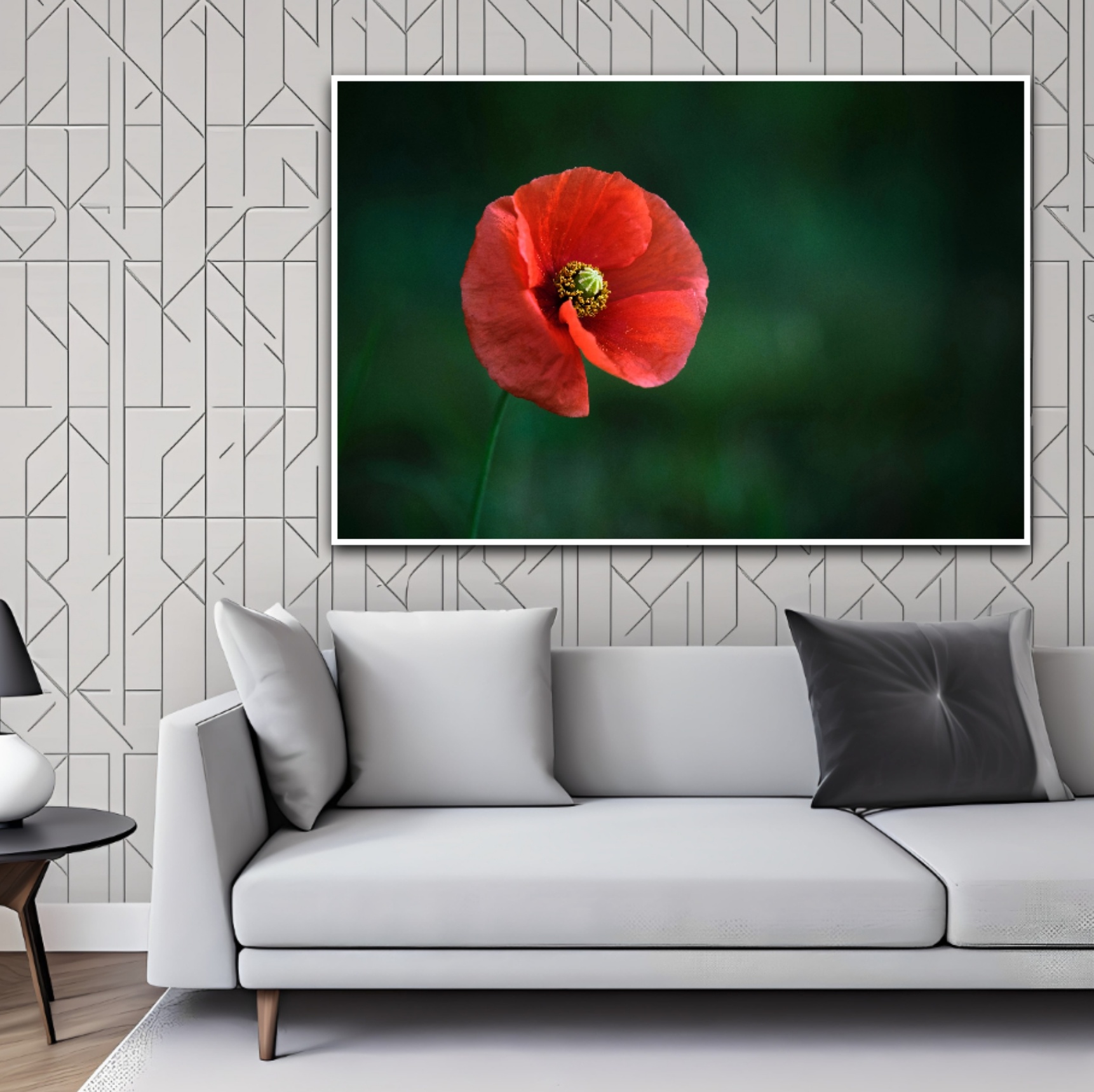 Wandbild Mohn 1 Natur Landschaft Flur Sabine Schibofski Wandbild Mohn 1