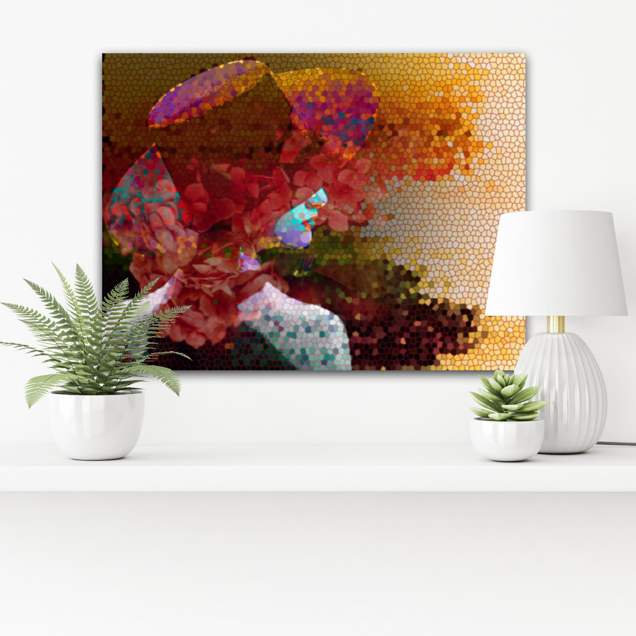 Wandbild Puzzle einer Frau Flur Wandbild Puzzle einer Frau