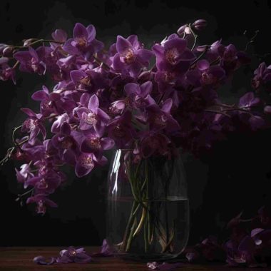 Wandbild Romantic Flowers