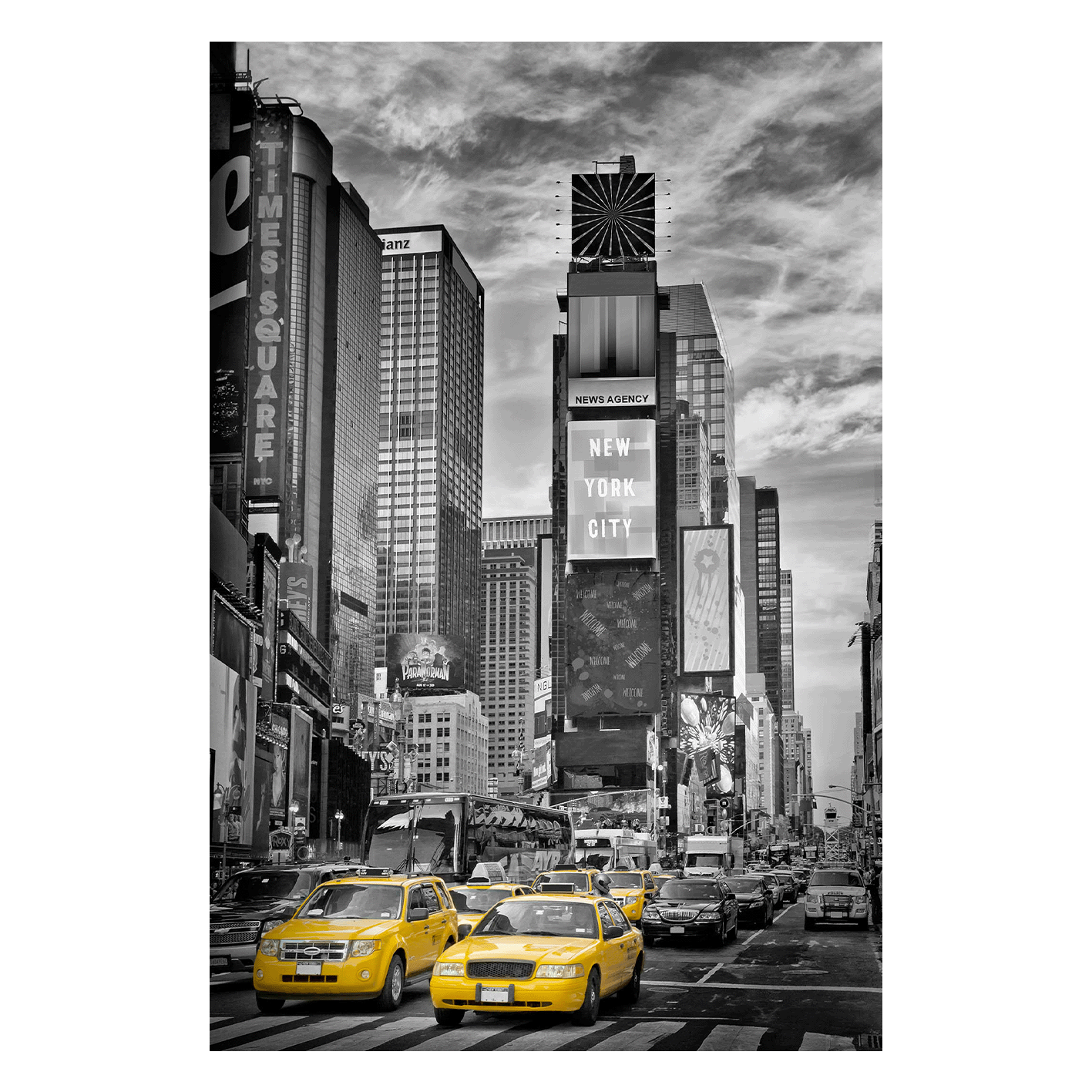 Wandbild New York City Times Square Wandbild New York City Times Square