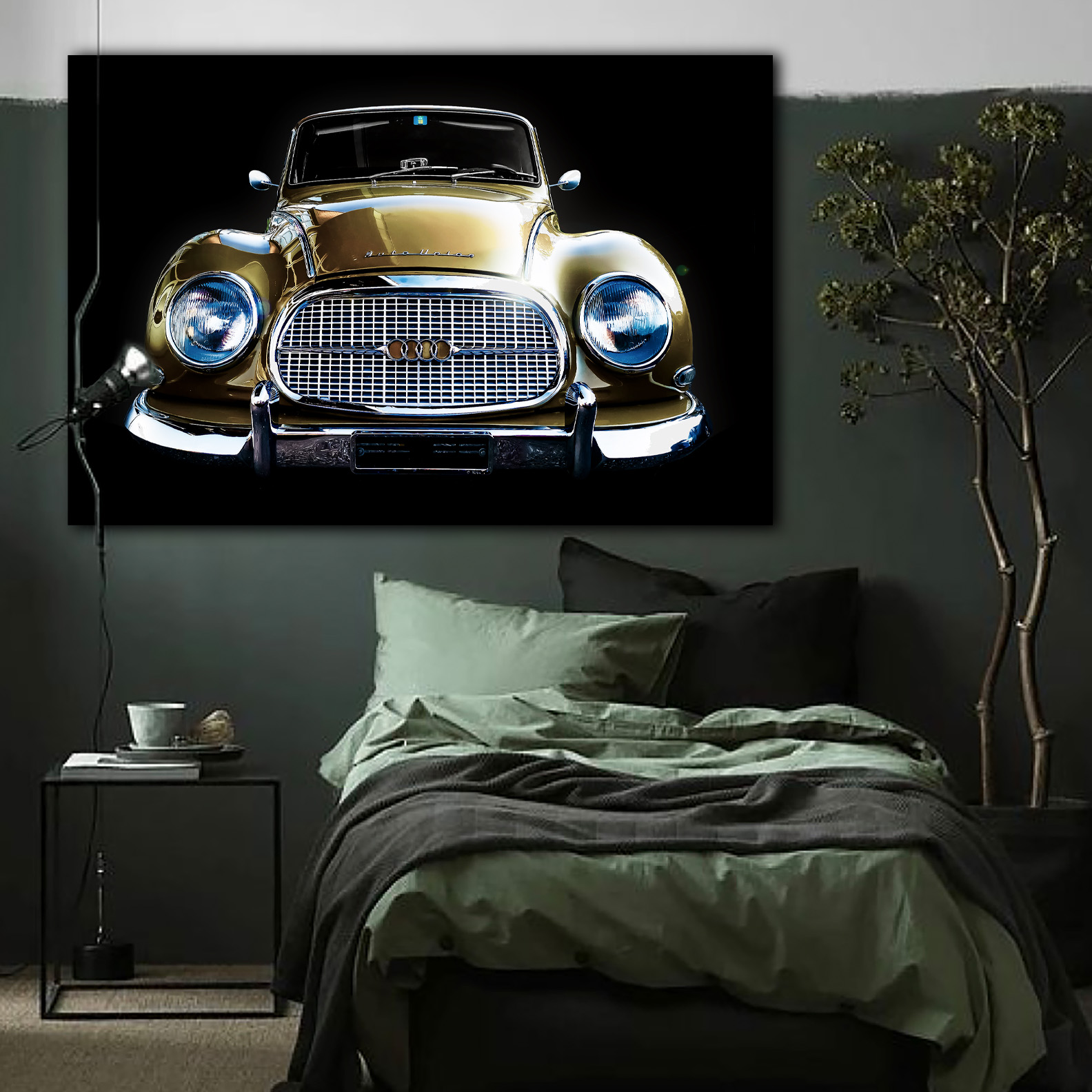 Wandbild Audidream - Schlafzimmer Wandbild Audidream - Schlafzimmer