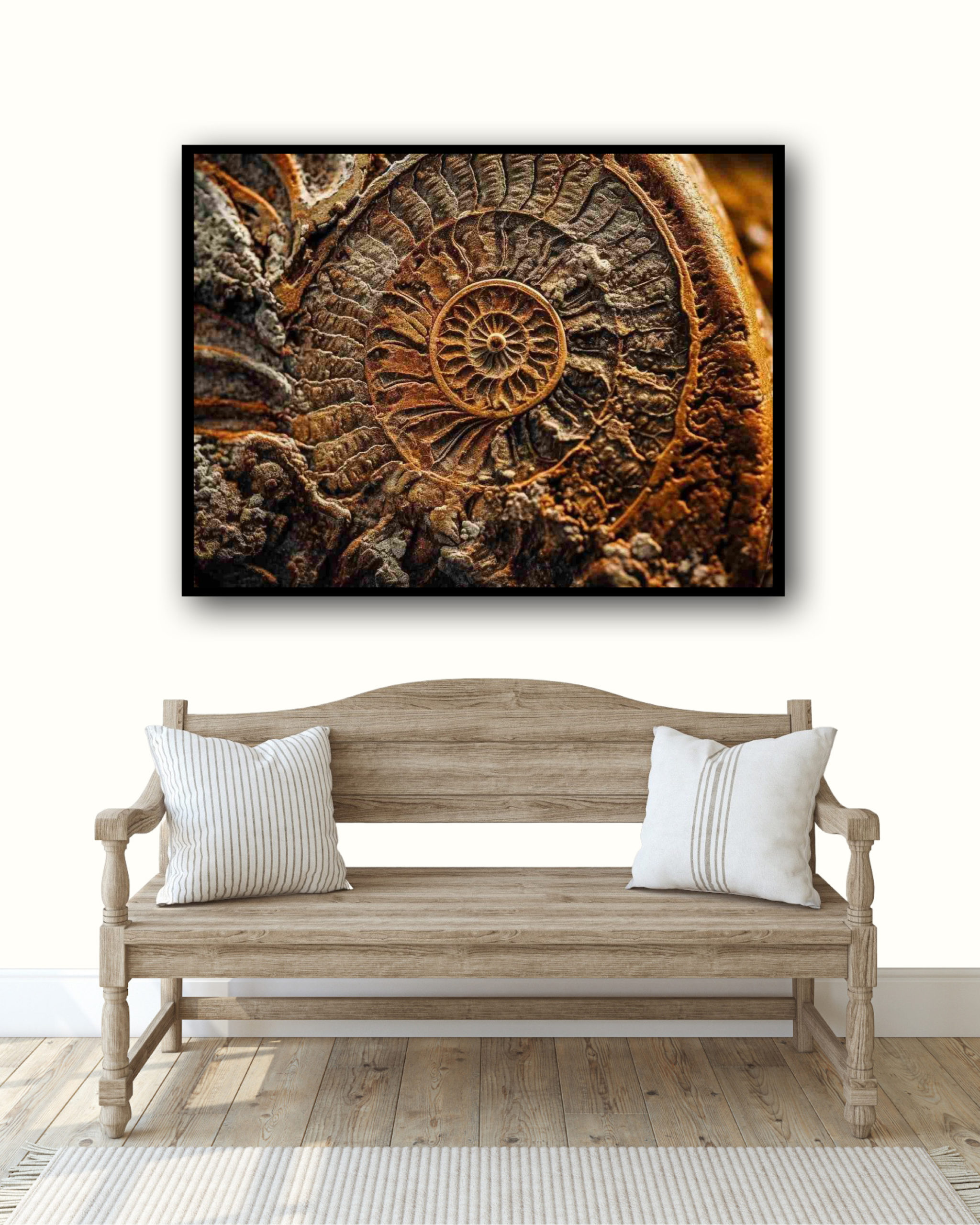 Wandbild Fossil