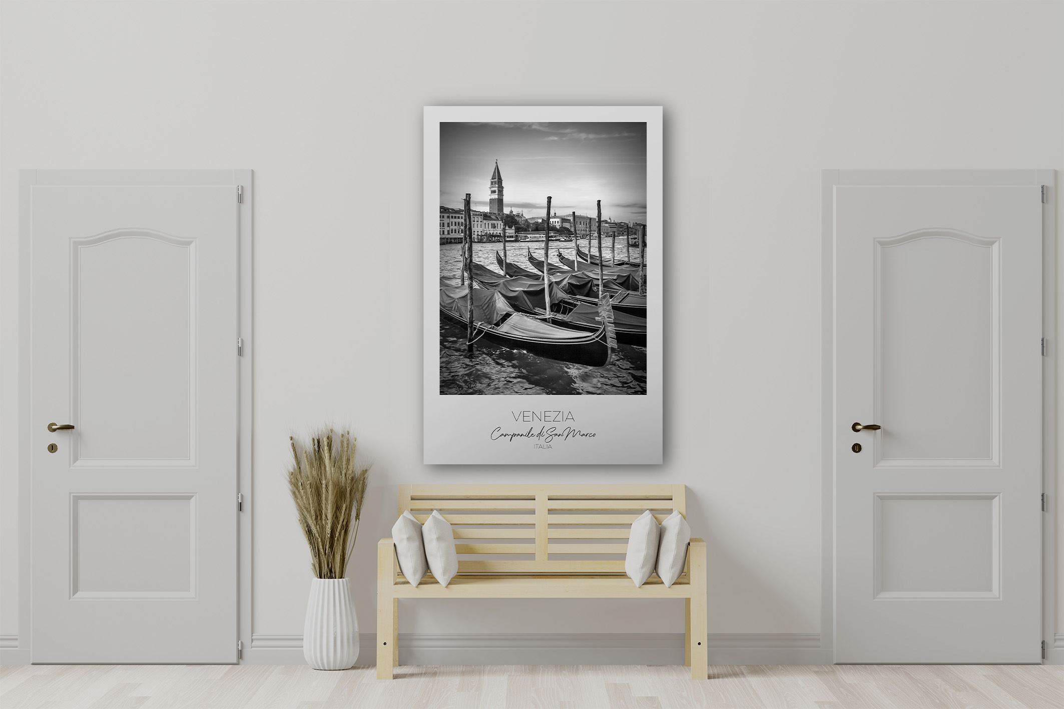 Wandbild VENEDIG Markusturm & Canal Grande - Flur Wandbild VENEDIG Markusturm & Canal Grande - Flur
