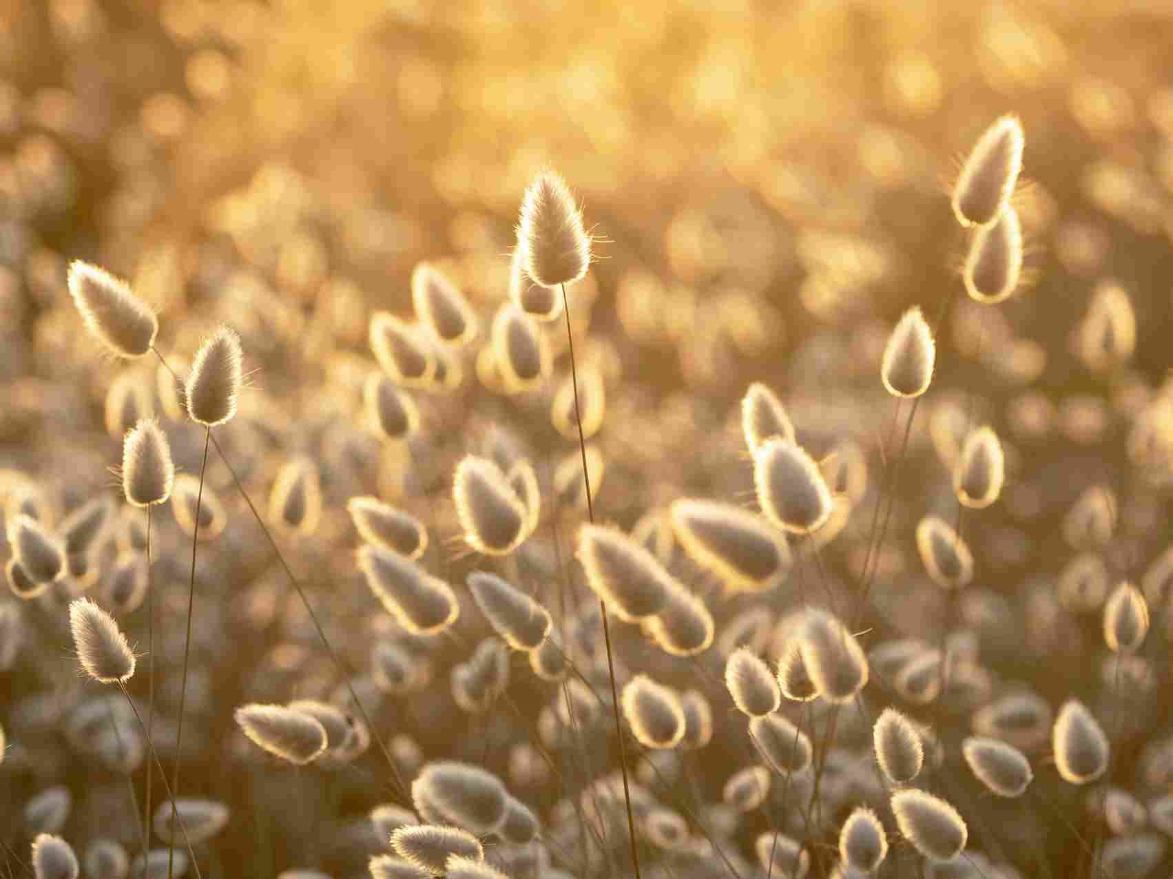 Wandbild Zarte Gräser Natur Wandbild Zarte Gräser