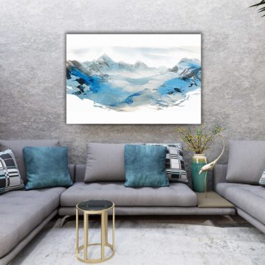 wandbild-berge-aquarell-illustration-wohnzimmer-min