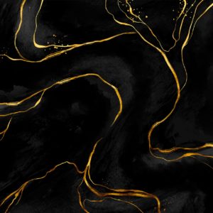 Wandbild Goldener Marmor, Abstrakt