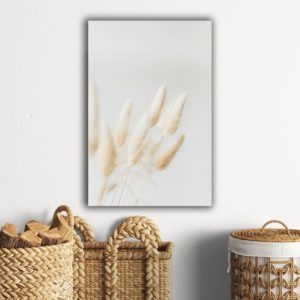 Wandbild Gräser in Pastell im Flur2, Natur & Landschaft