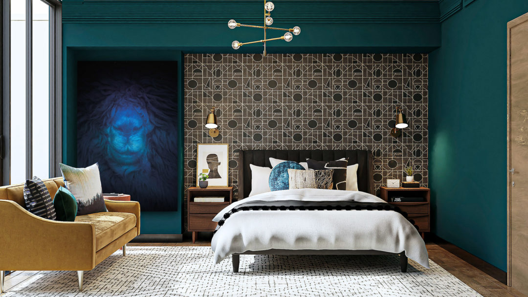Wandbild Astralschaf im Schlafzimmer, Natur & Tiere