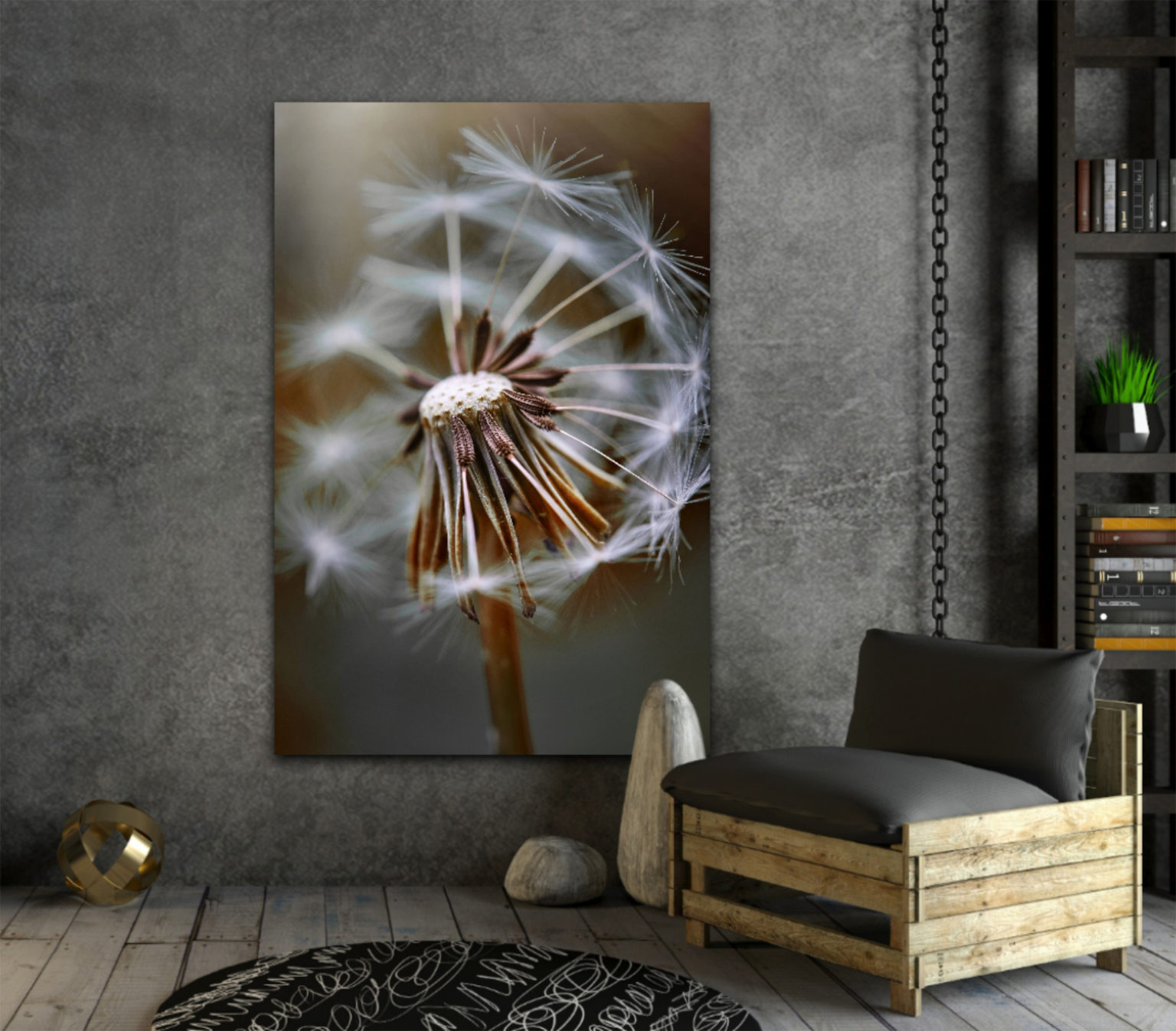 Wandbild Pusteblume,Natur & Landschaft | Bilderwelt XXL