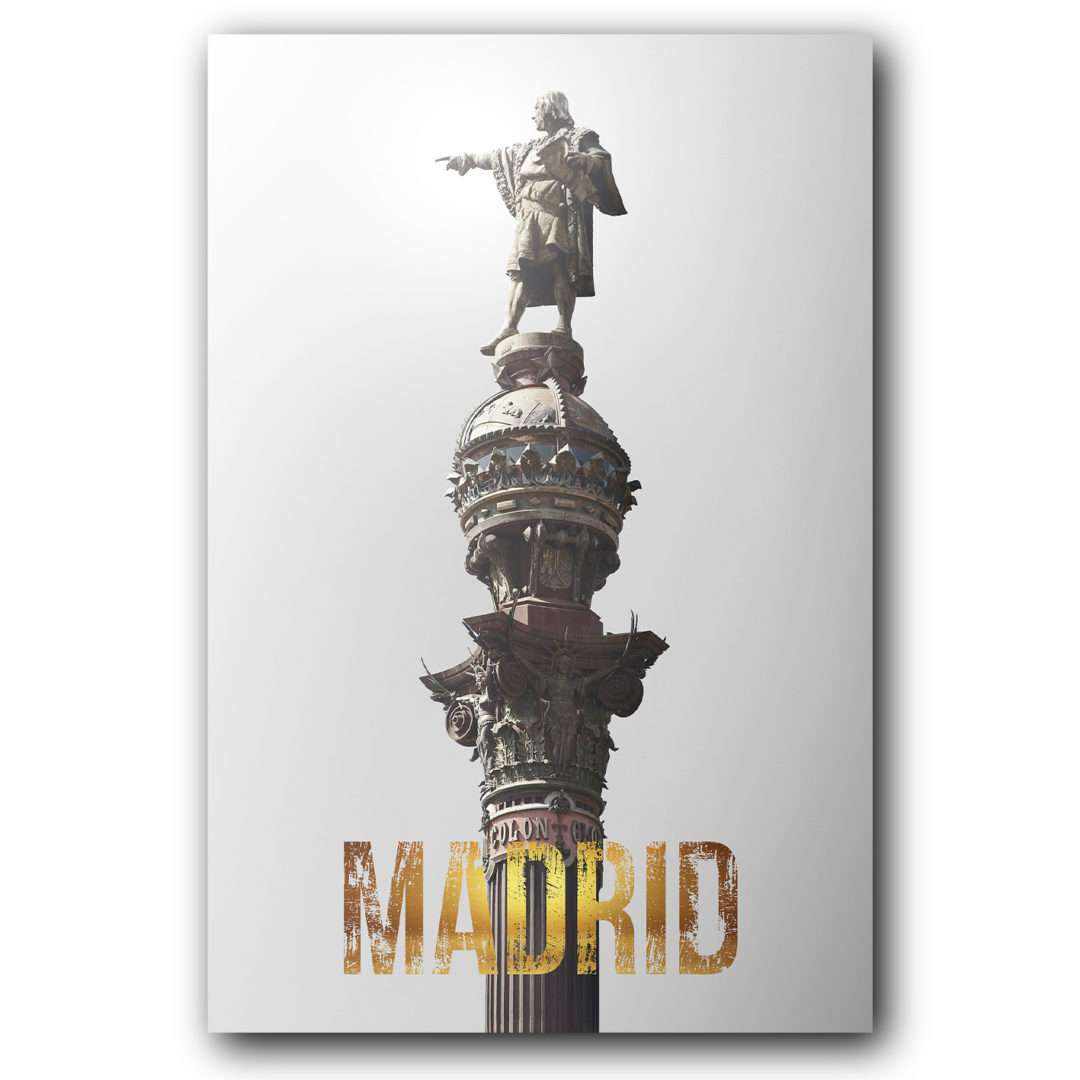 Wandbild Madrid