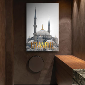 Wandbild Istanbul Bad