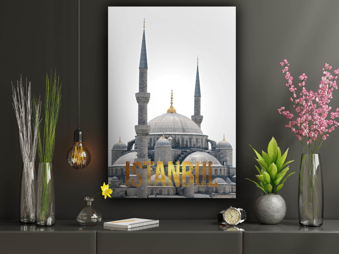 Wandbild Istanbul Flur
