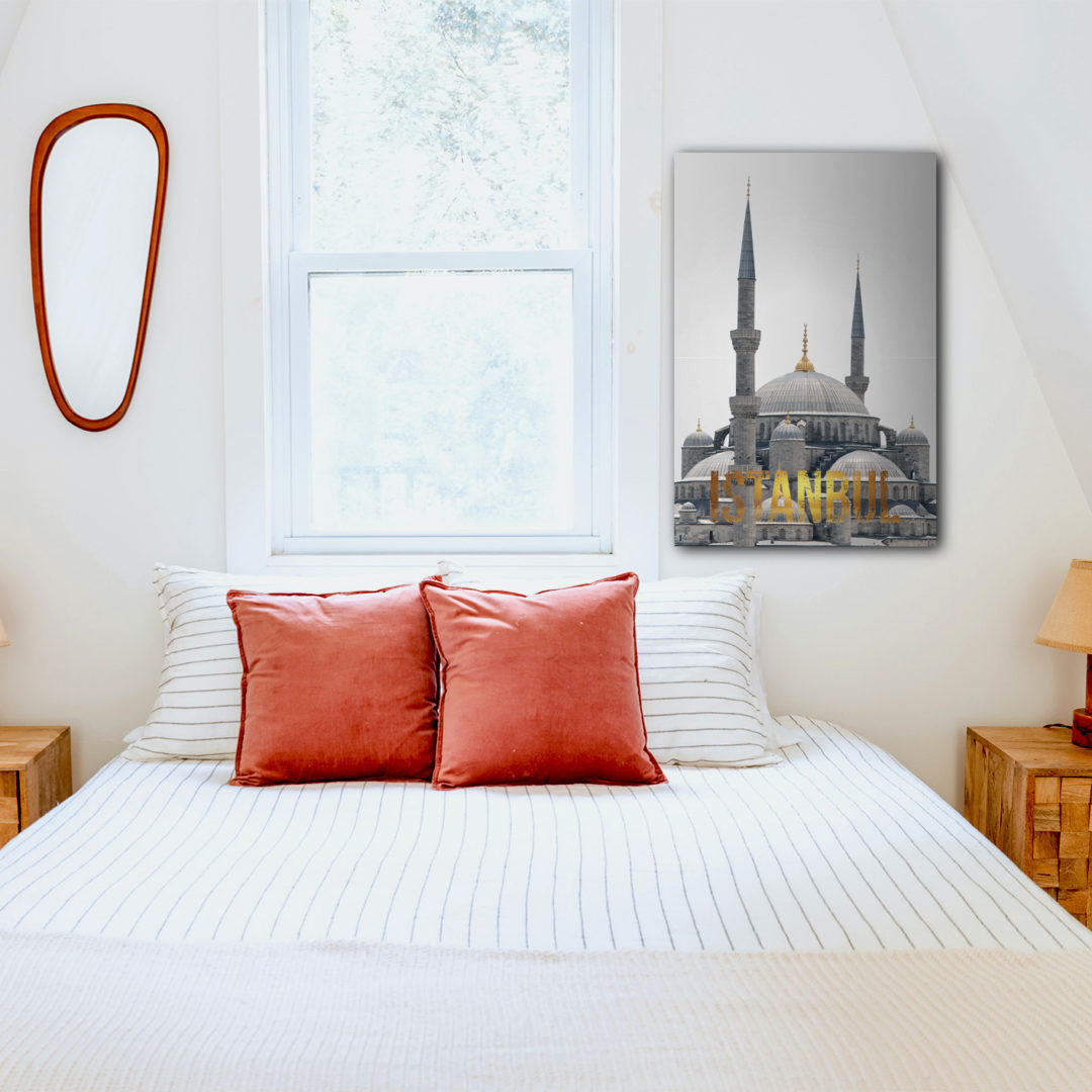 Wandbild Istanbul Schlafzimmer