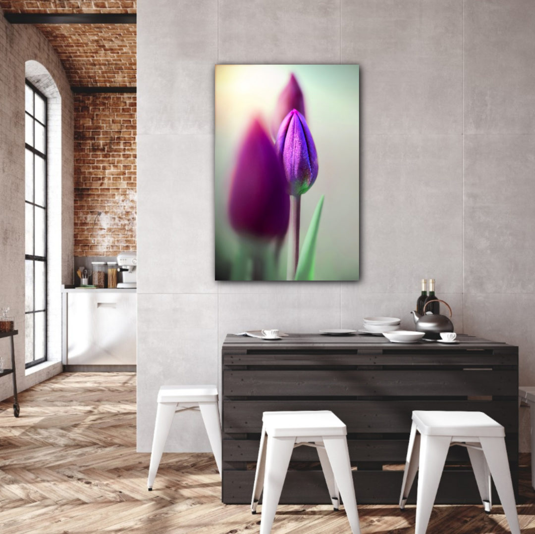 Wandbild Tulpe Esszimmer