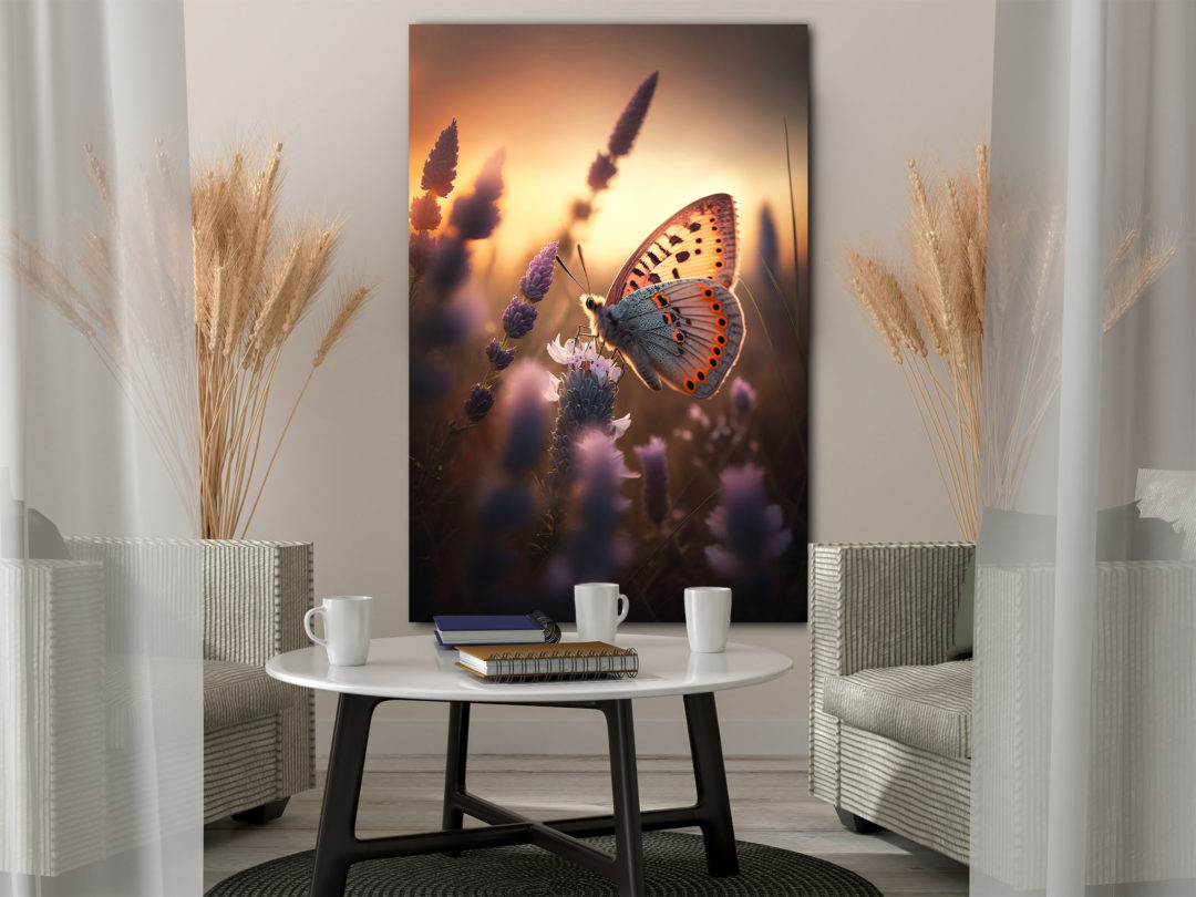 Wandbild Butterfly - Flur