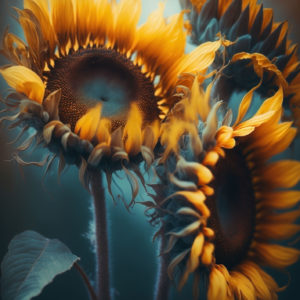 Wandbild Sunflowers