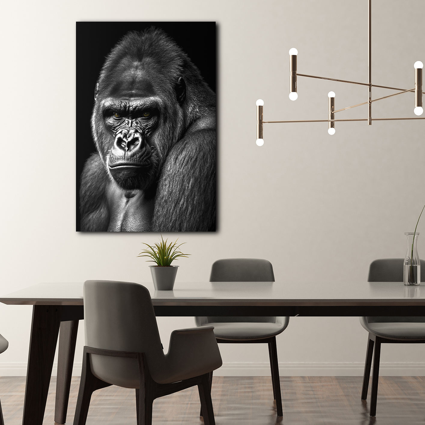 Wandbild Kong - Esszimmer