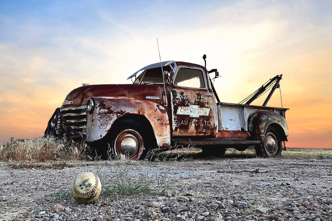 Wandbild Rusty Chevrolet