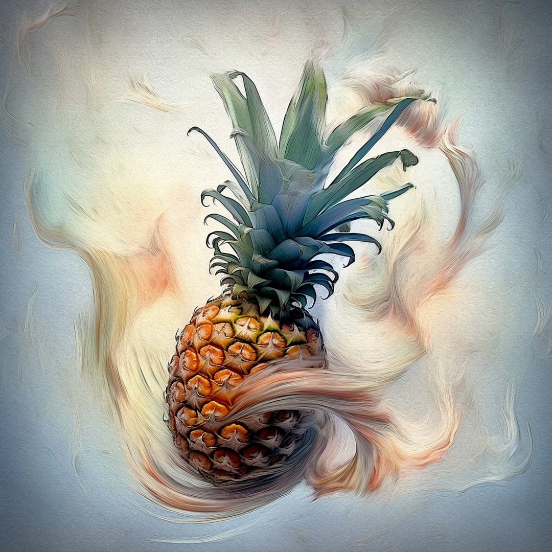 Wandbild Pineapple