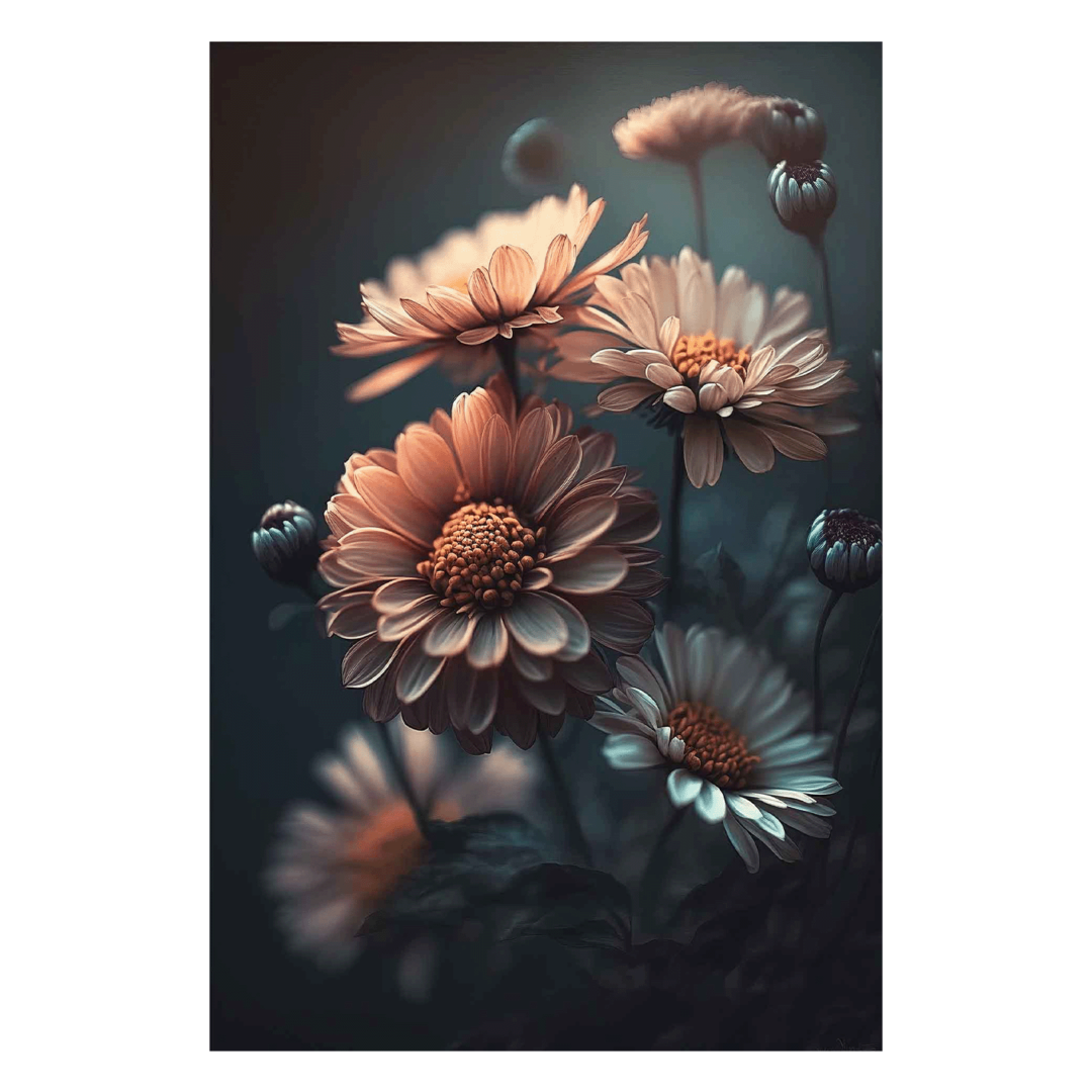 Wandbild Chrysantheme