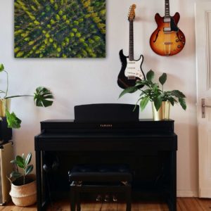 Wandbild Wald von oben - Flur