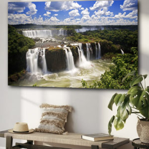 Wandbild Wasserfall Argentinien - Flur