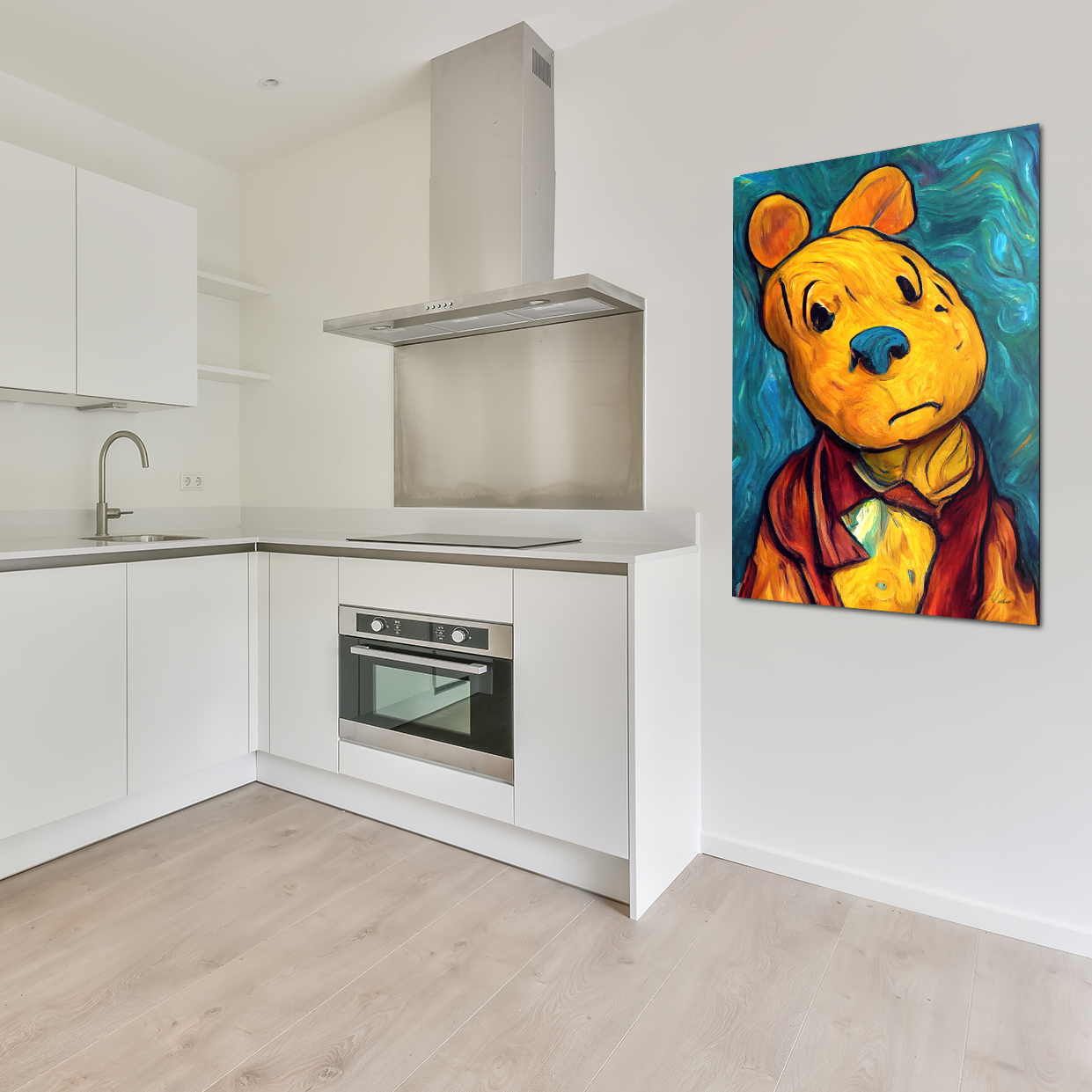 Wandbild Winnie van Gogh - Küche