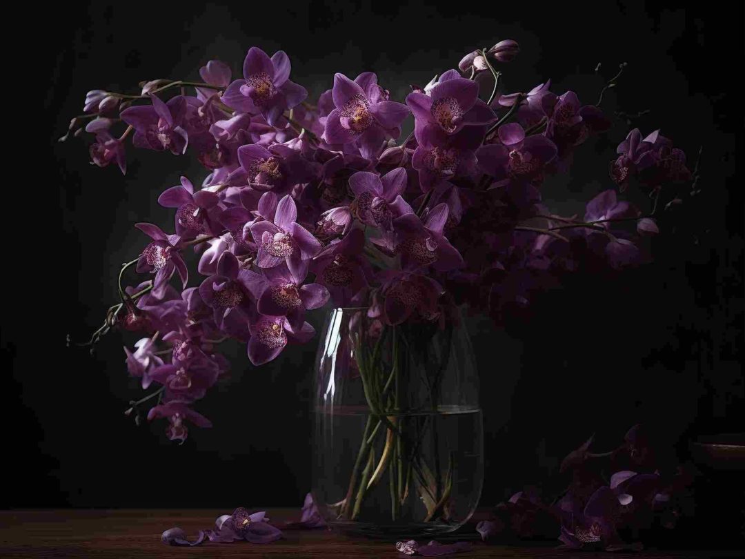 Wandbild Romantic Flowers