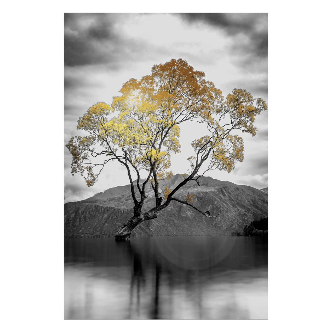 Wandbild Golden Tree