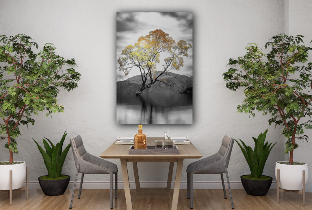 Wandbild Golden Tree - Esszimmer
