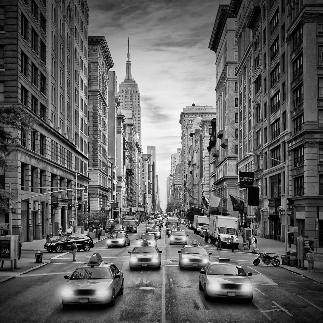 Wandbild New York City Fifth Avenue