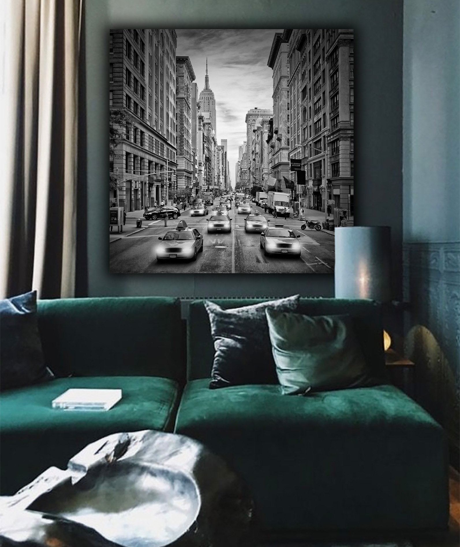 Wandbild New York City Fifth Avenue - Wohnzimmer 2