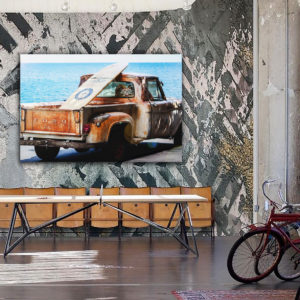 Wandbild Surftrip - Landschaft - Flur