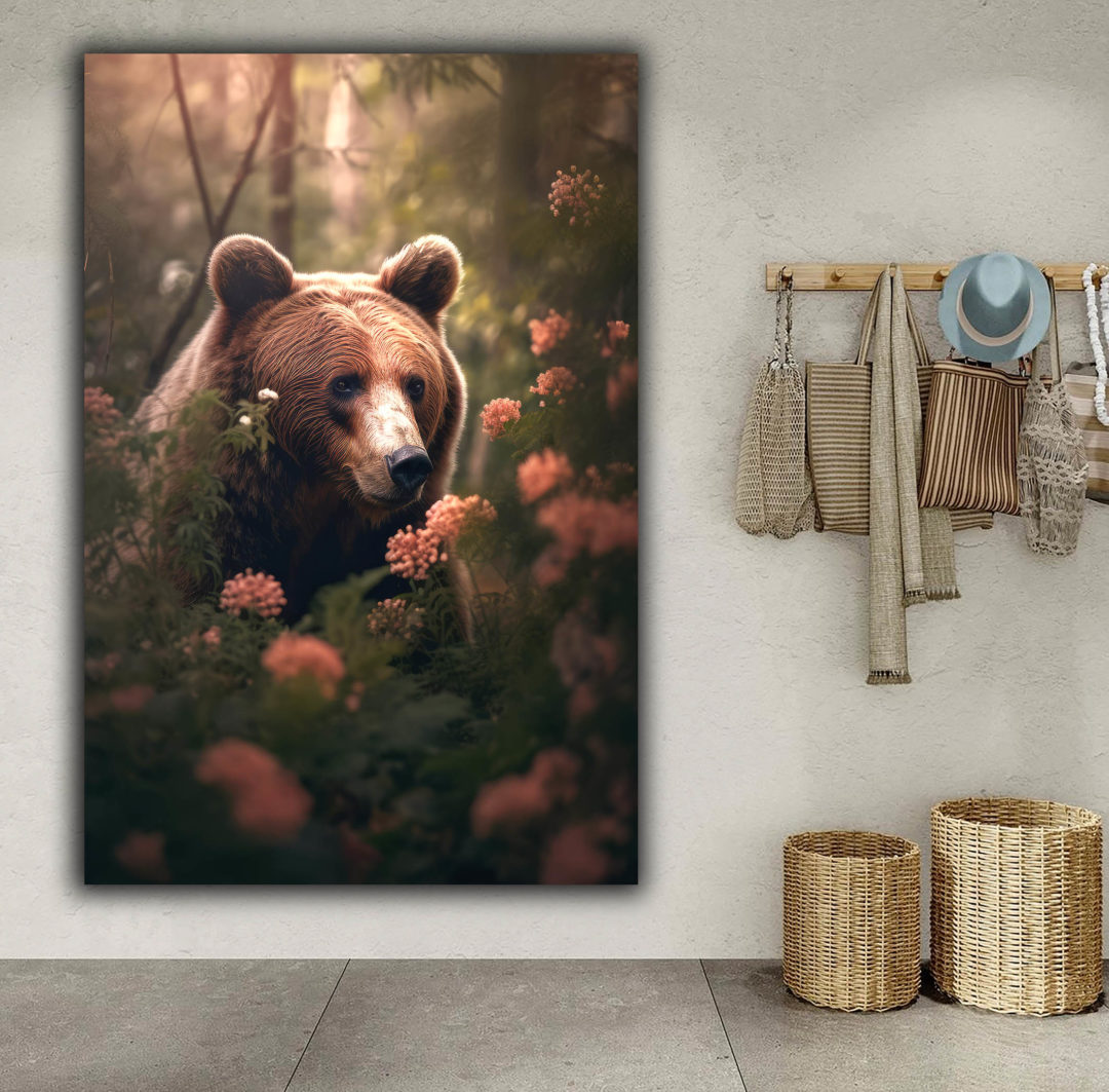 Wandbild Bear Forest - Flur