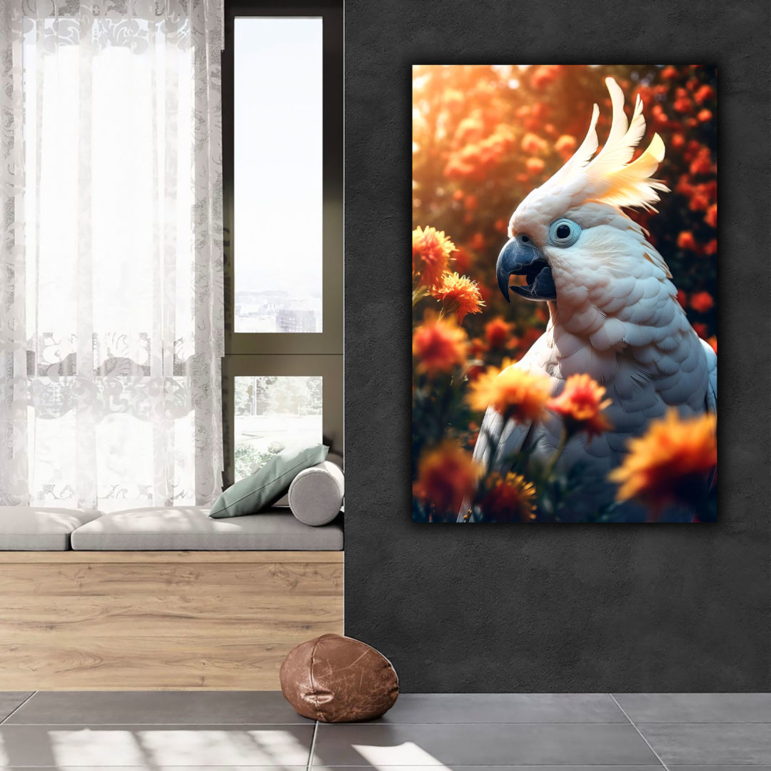Wandbild Cockatoo Happy - Flur 2