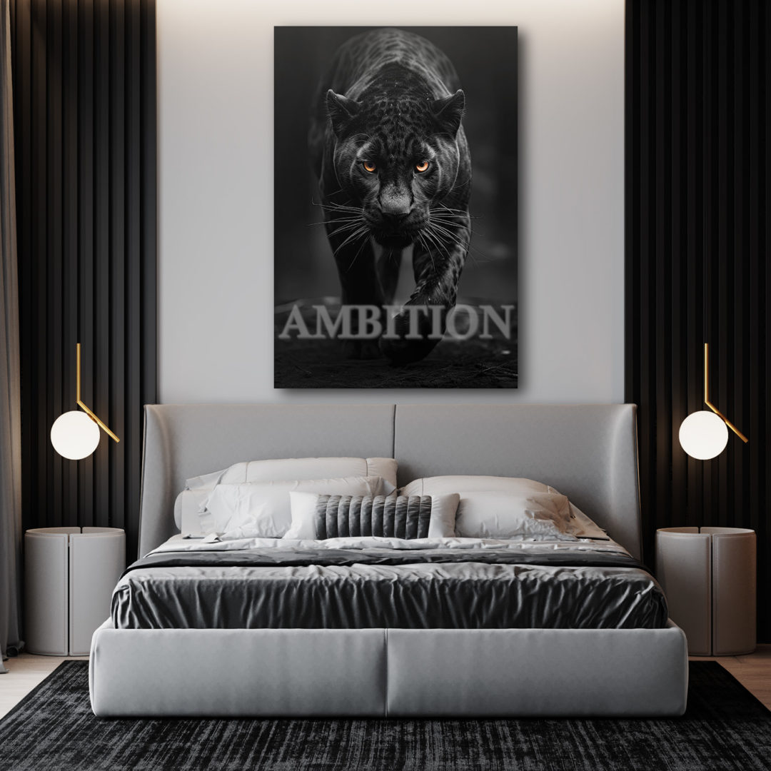 Wandbild AMBITION - Schlafzimmer