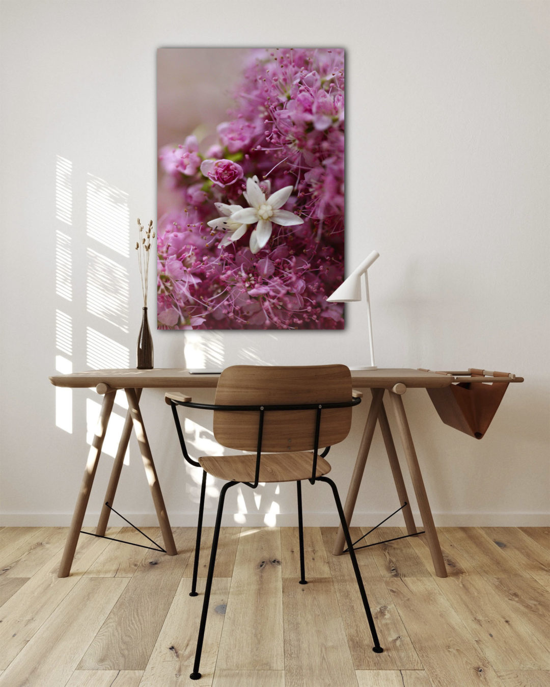 Wandbild Pink Dream - Arbeitszimmer